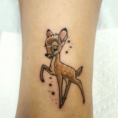 bambi tattoo by nicole at tantrix body art 