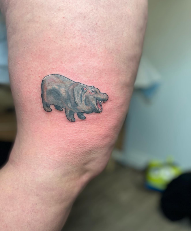 hippo tattoo